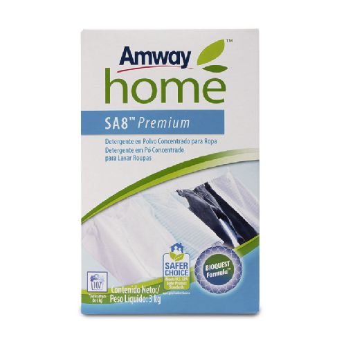 SA8™ Premium Detergente en Polvo Concentrado para Ropa